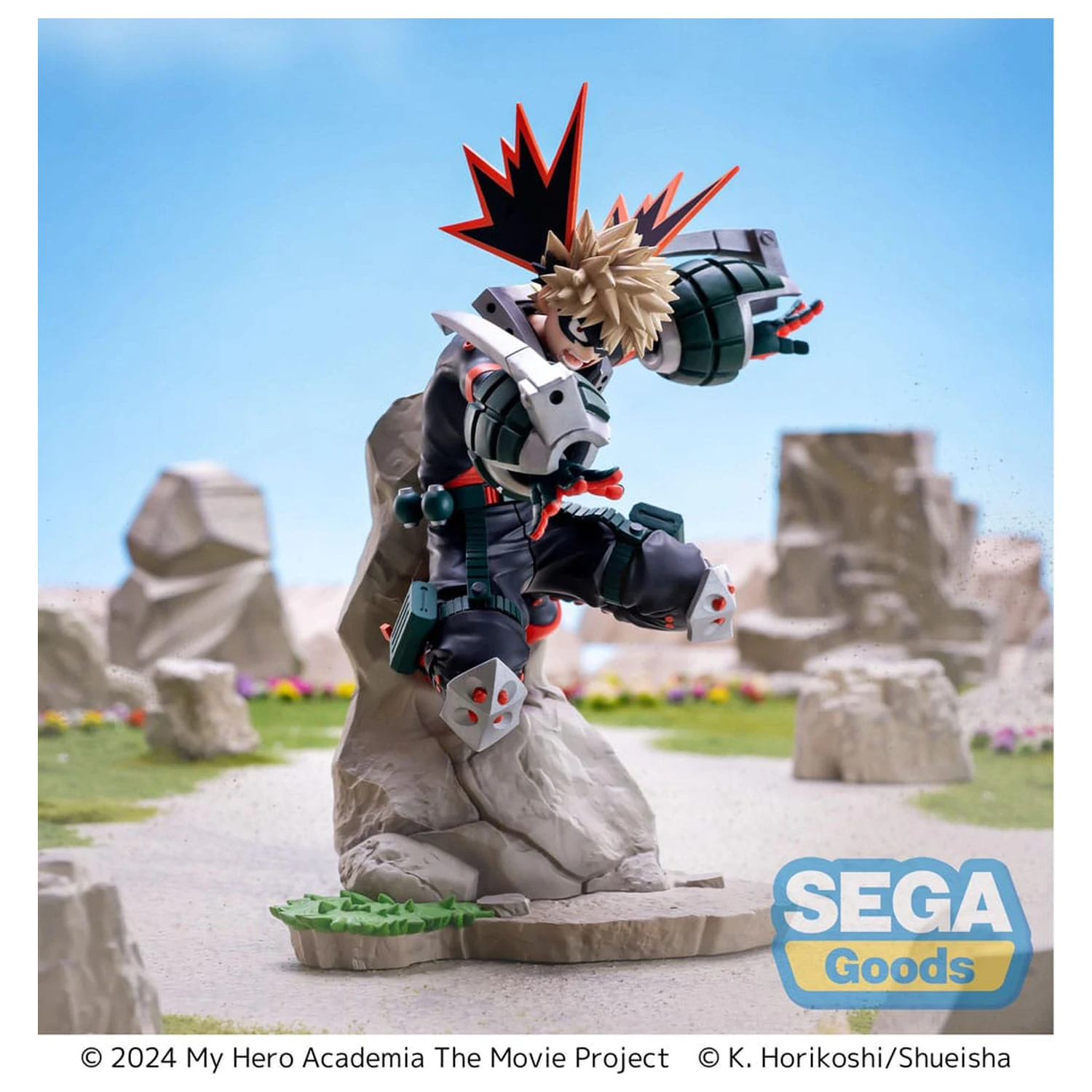 My Hero Academia: You´re Next Xross Link Anime PVC soška Katsuki Bakugo 18 cm fotografii produktu