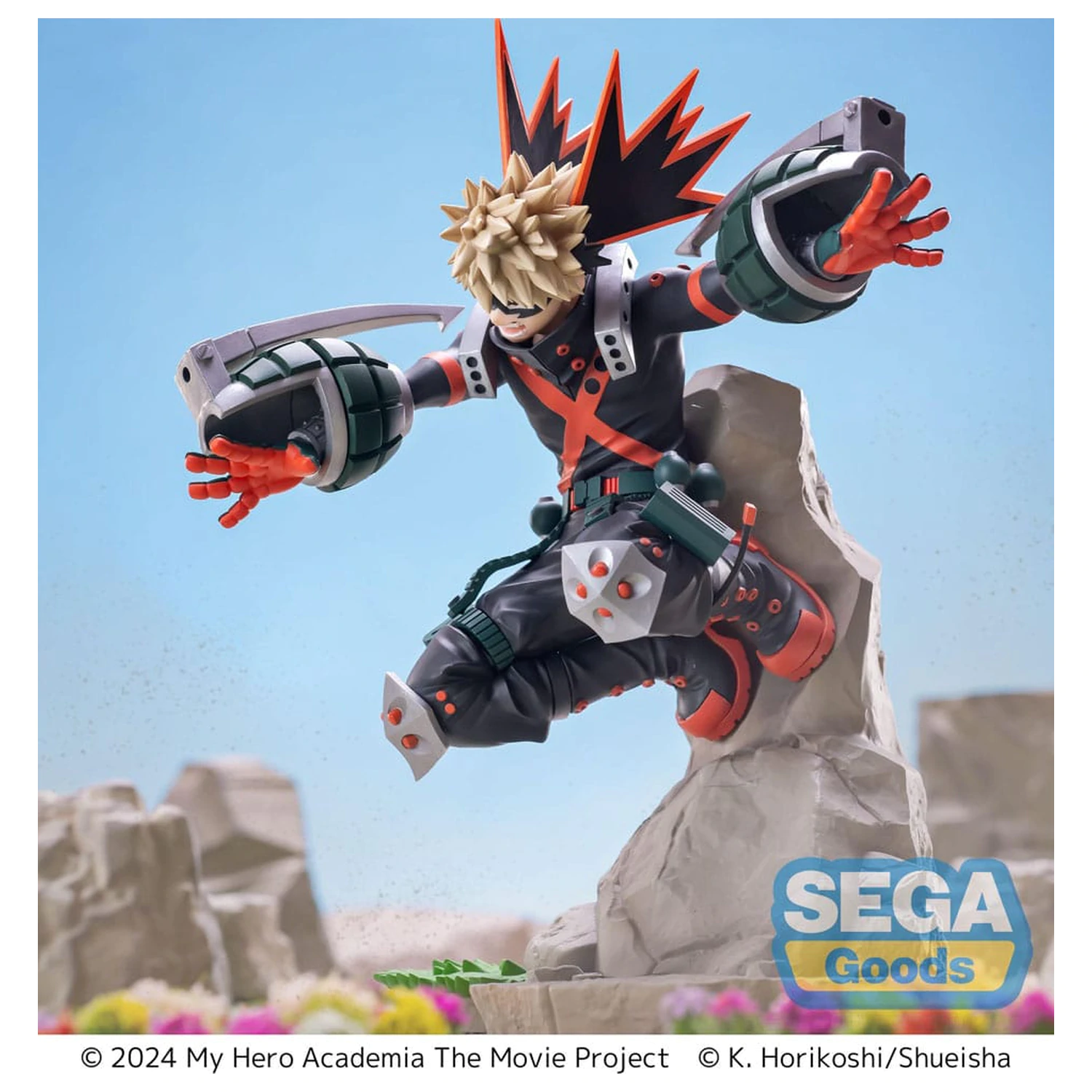My Hero Academia: You´re Next Xross Link Anime PVC soška Katsuki Bakugo 18 cm fotografii produktu