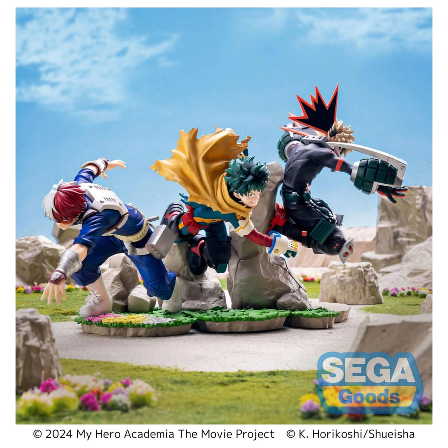 My Hero Academia: You´re Next Xross Link Anime PVC soška Katsuki Bakugo 18 cm fotografii produktu