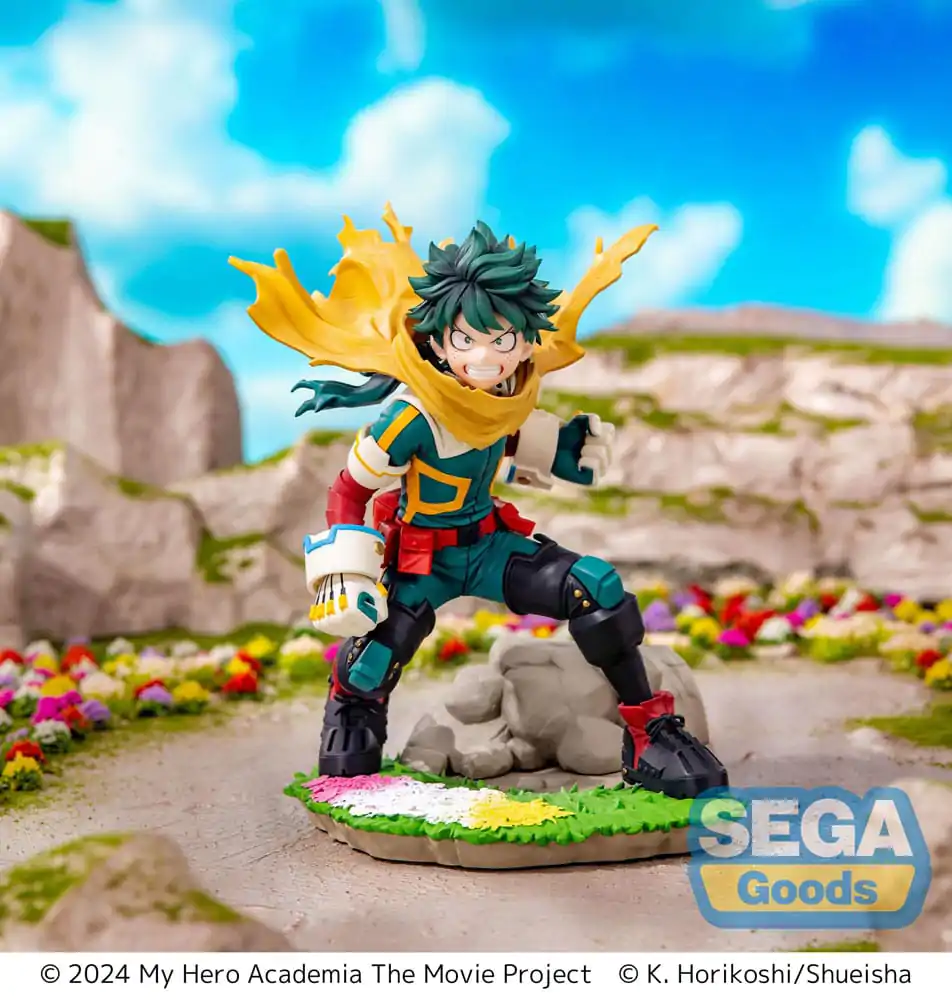 My Hero Academia: You're Next XrossLink PVC soška Izuku Midoriya 14 cm fotografii produktu