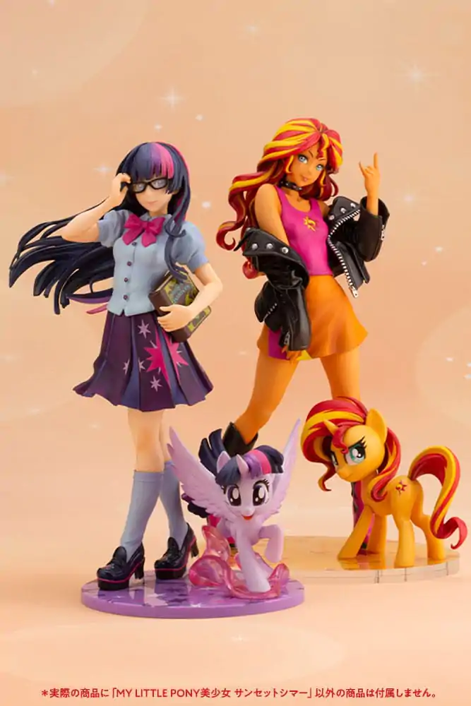 My Little Pony Bishoujo PVC Soška 1/7 Sunset Shimmer 22 cm fotografii produktu