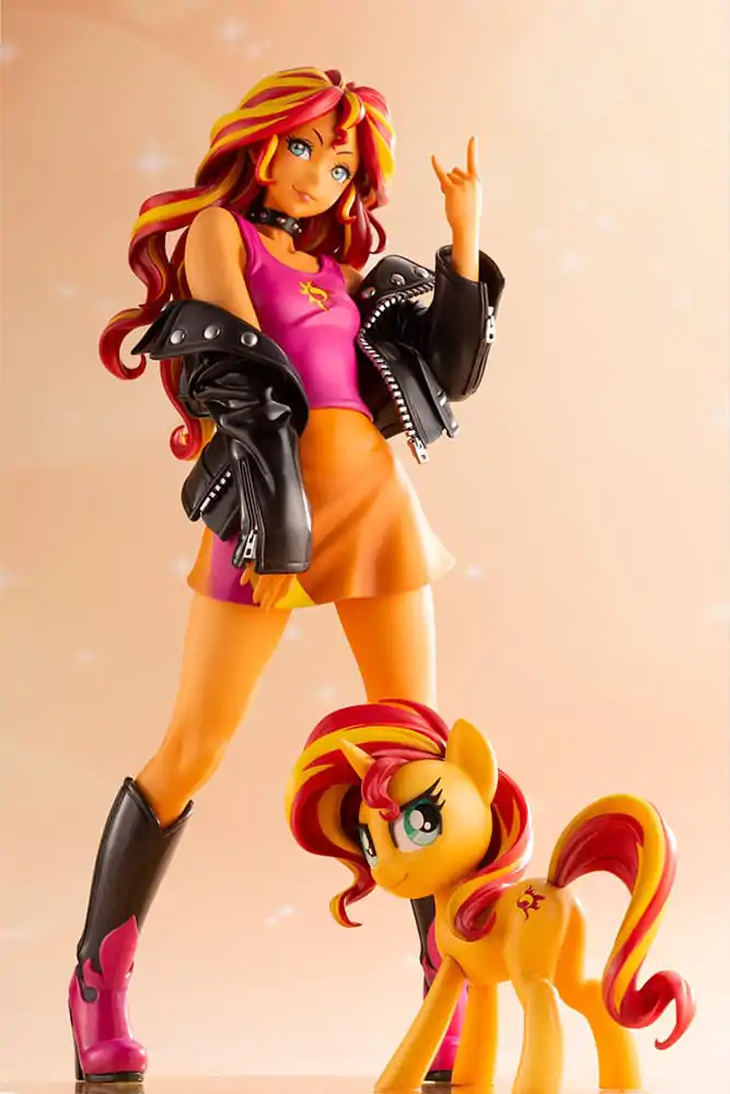 My Little Pony Bishoujo PVC Soška 1/7 Sunset Shimmer 22 cm fotografii produktu