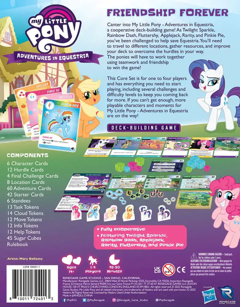 My Little Pony karetní hra Deck-Building Adventures in Equestria *Englische Version* fotografii produktu