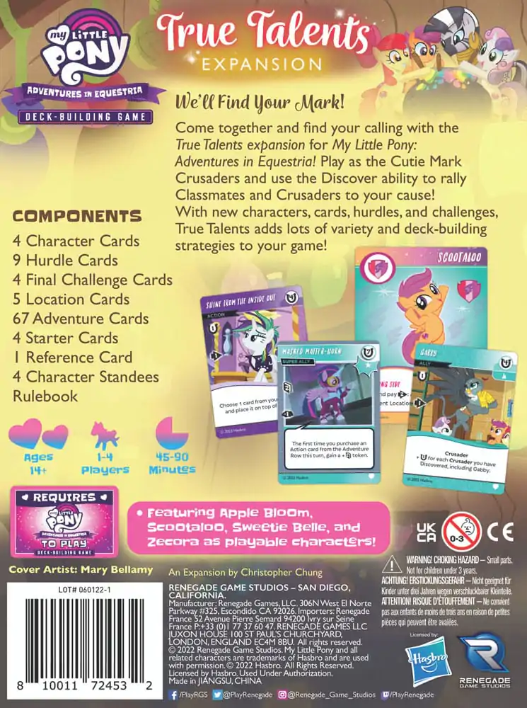 My Little Pony karetní hra Deck-Building True Talents Expansion *Englische Version* fotografii produktu