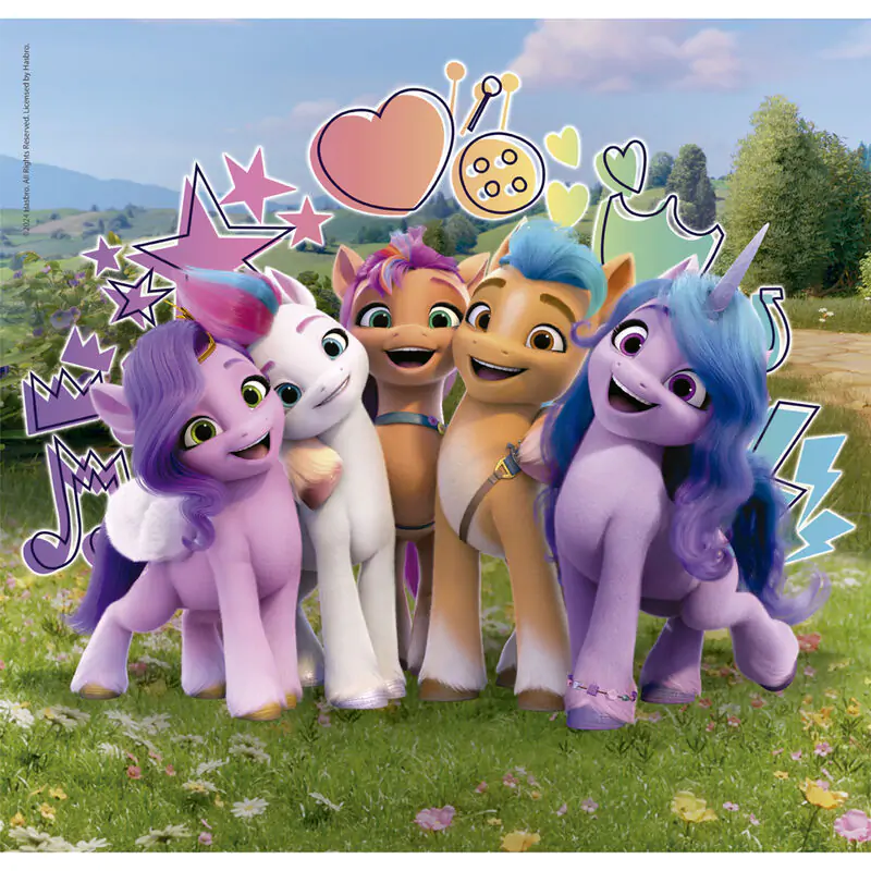 My Little Pony puzzle 3x48ks fotografii produktu