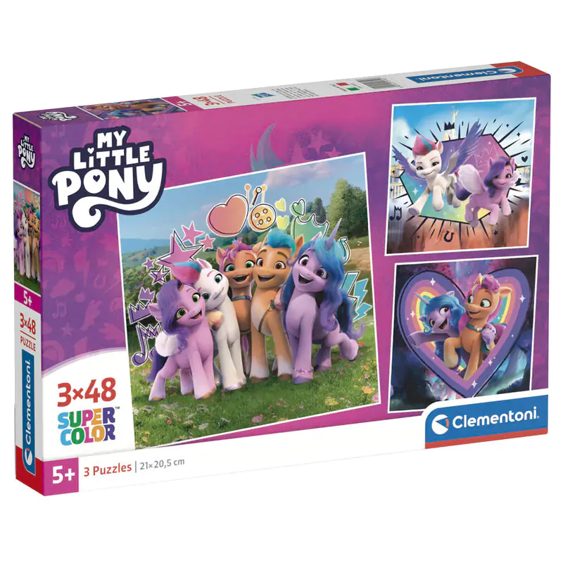 My Little Pony puzzle 3x48ks fotografii produktu