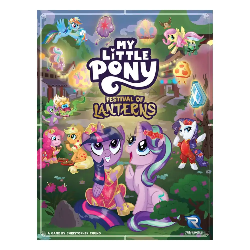 My Little Pony hra s umisťováním dlaždic Festival luceren *Englische Version* fotografii produktu