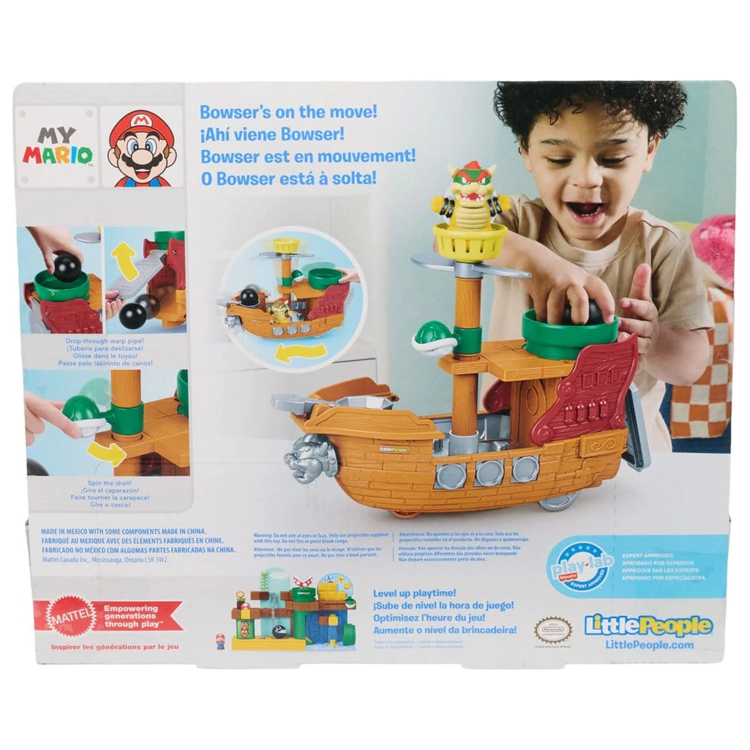 My Mario Little People hrací sada Bowser's Airship fotografii produktu