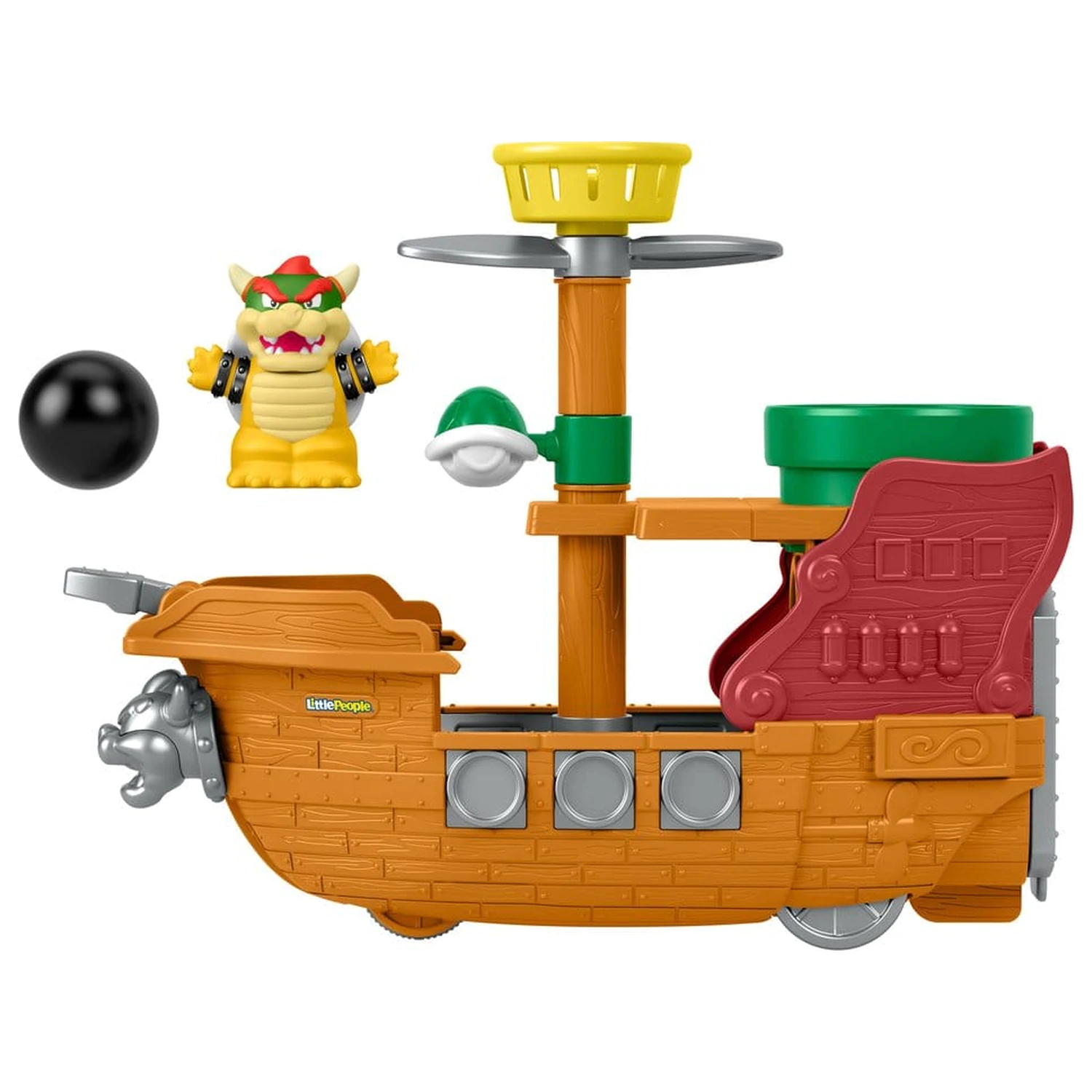 My Mario Little People hrací sada Bowser's Airship fotografii produktu
