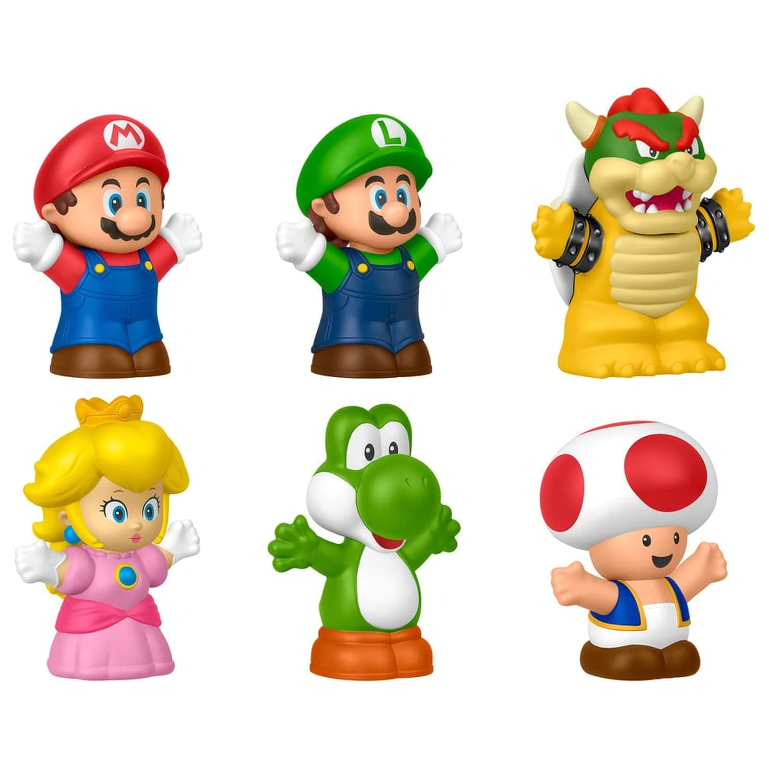 My Mario Little People Collector sada 6 sběratelských minifigurek 7 cm fotografii produktu