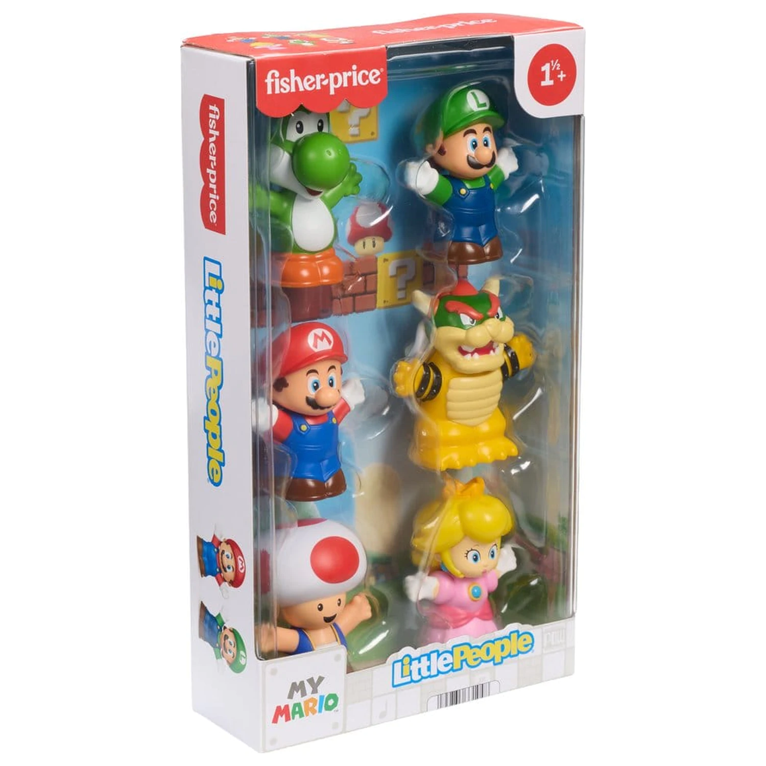 My Mario Little People Collector sada 6 sběratelských minifigurek 7 cm fotografii produktu