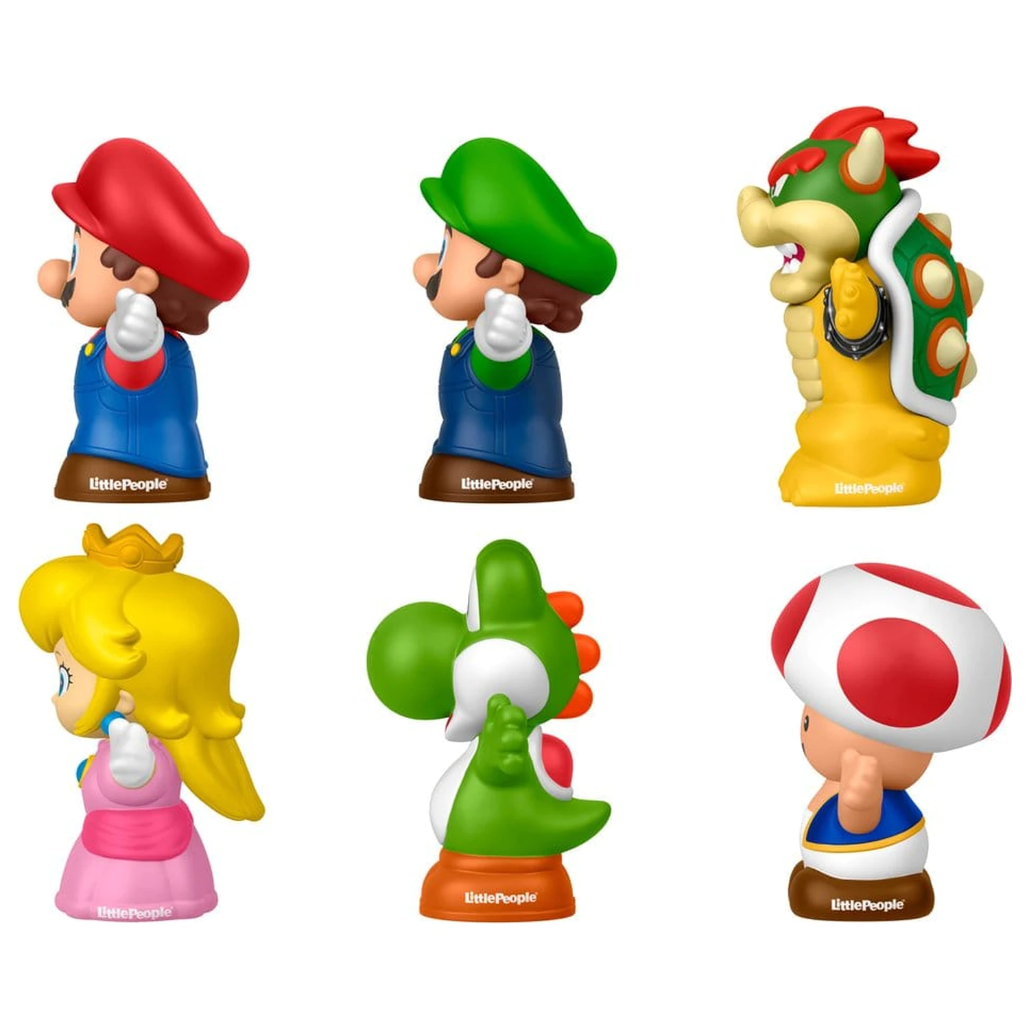 My Mario Little People Collector sada 6 sběratelských minifigurek 7 cm fotografii produktu