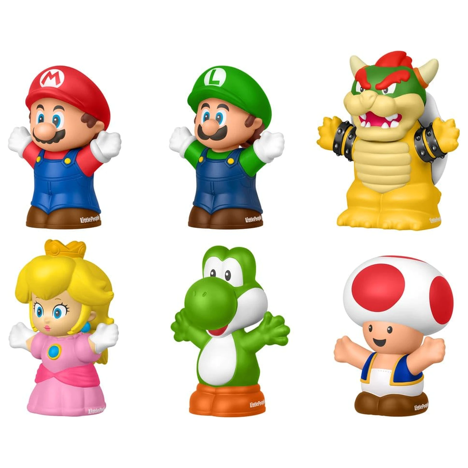 My Mario Little People Collector sada 6 sběratelských minifigurek 7 cm fotografii produktu