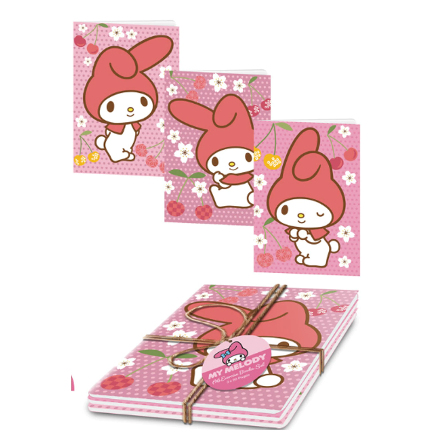 My Melody sada 3 sešitů na cvičení fotografii produktu