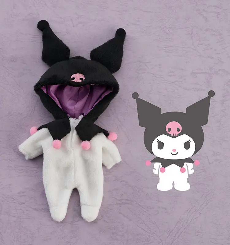 My Melody pro Nendoroid Doll Figures Outfit Set: Kigurumi Pyžamo Kuromi fotografii produktu