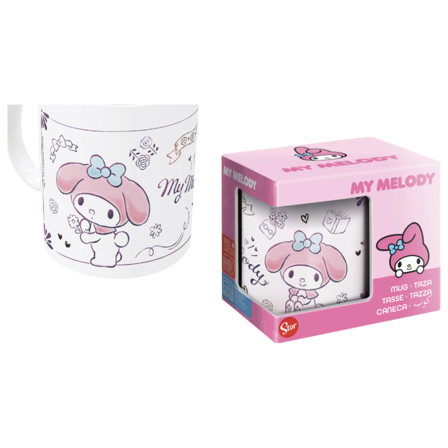 MY MELODY Keramický hrnek 325 ml fotografii produktu