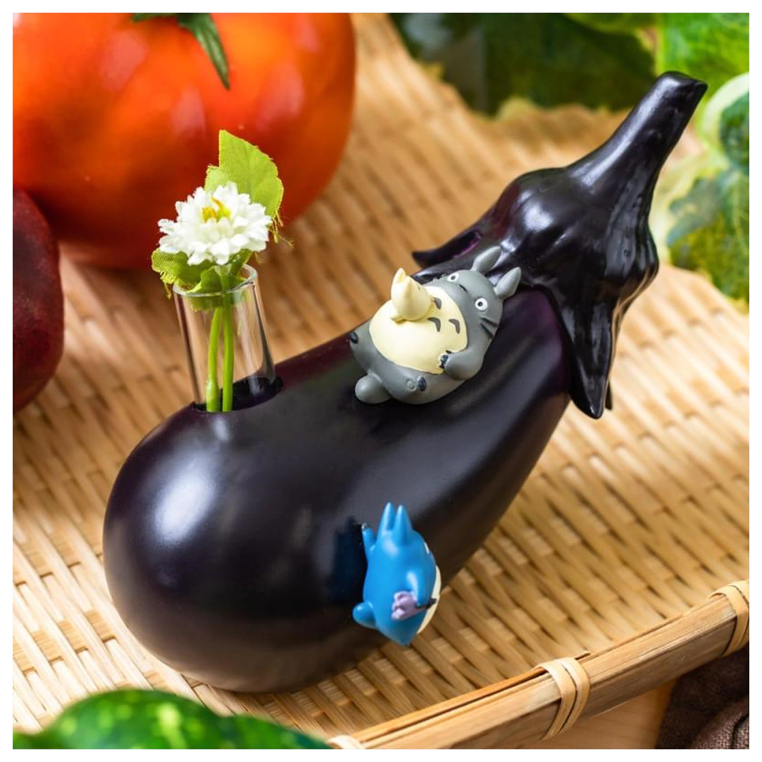 My Neighbor Totoro Aubergine Fig. Soliflore váza fotografii produktu
