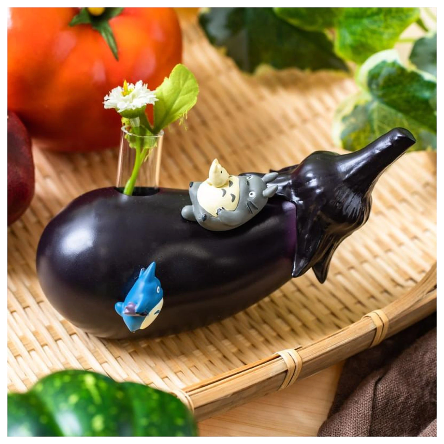 My Neighbor Totoro Aubergine Fig. Soliflore váza fotografii produktu
