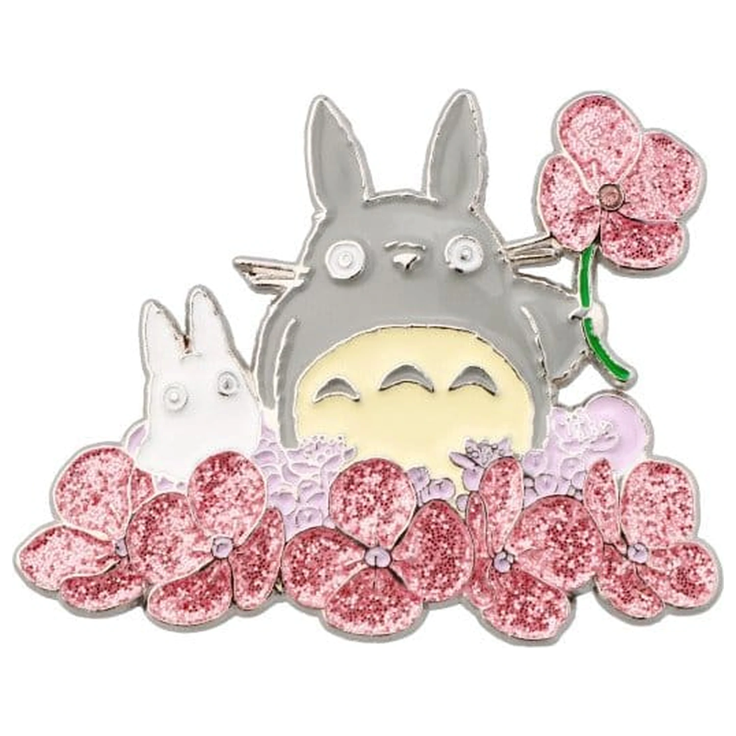 My Neighbor Totoro Kovová brož Velký a Malý Totoro fotografii produktu