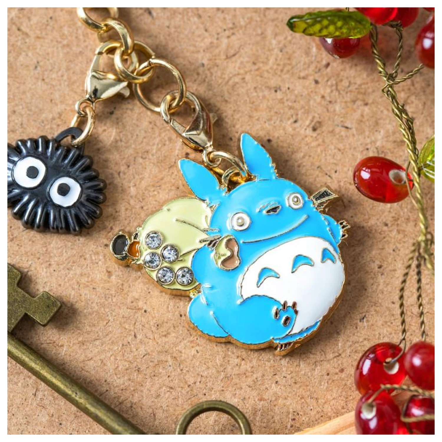 My Neighbor Totoro Blue Totoro Chainette přívěsky fotografii produktu