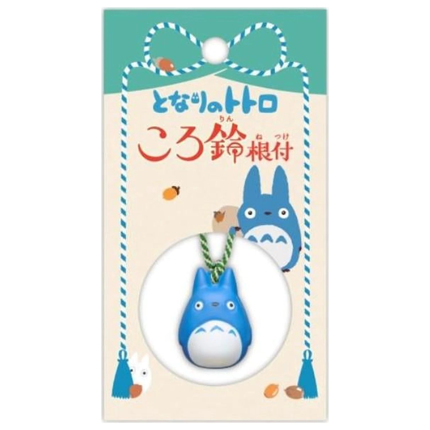 My Neighbor Totoro Blue Totoro Popruh Zvonek Netsuke fotografii produktu