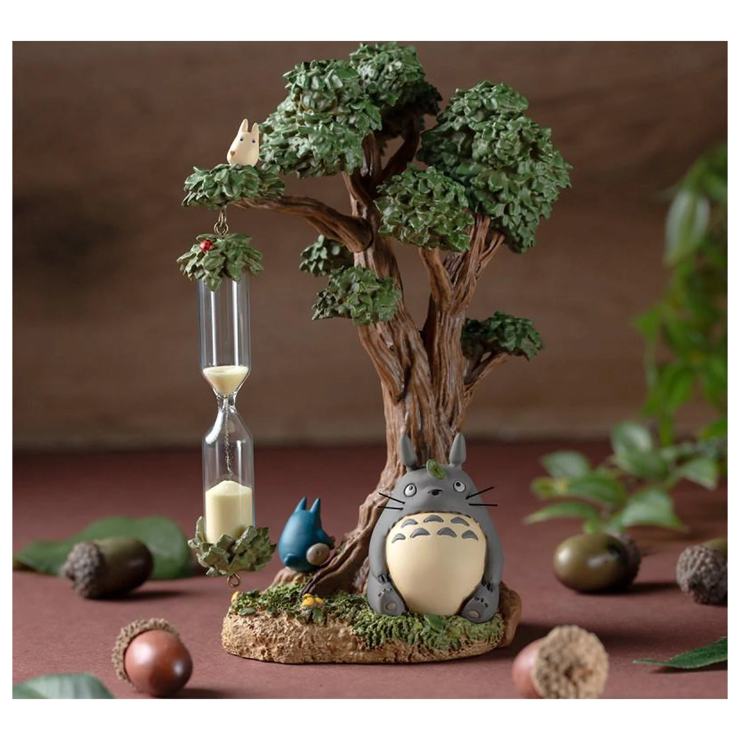 My Neighbor Totoro Camphrier & Totoro Diorama Pískové hodiny 16 cm fotografii produktu