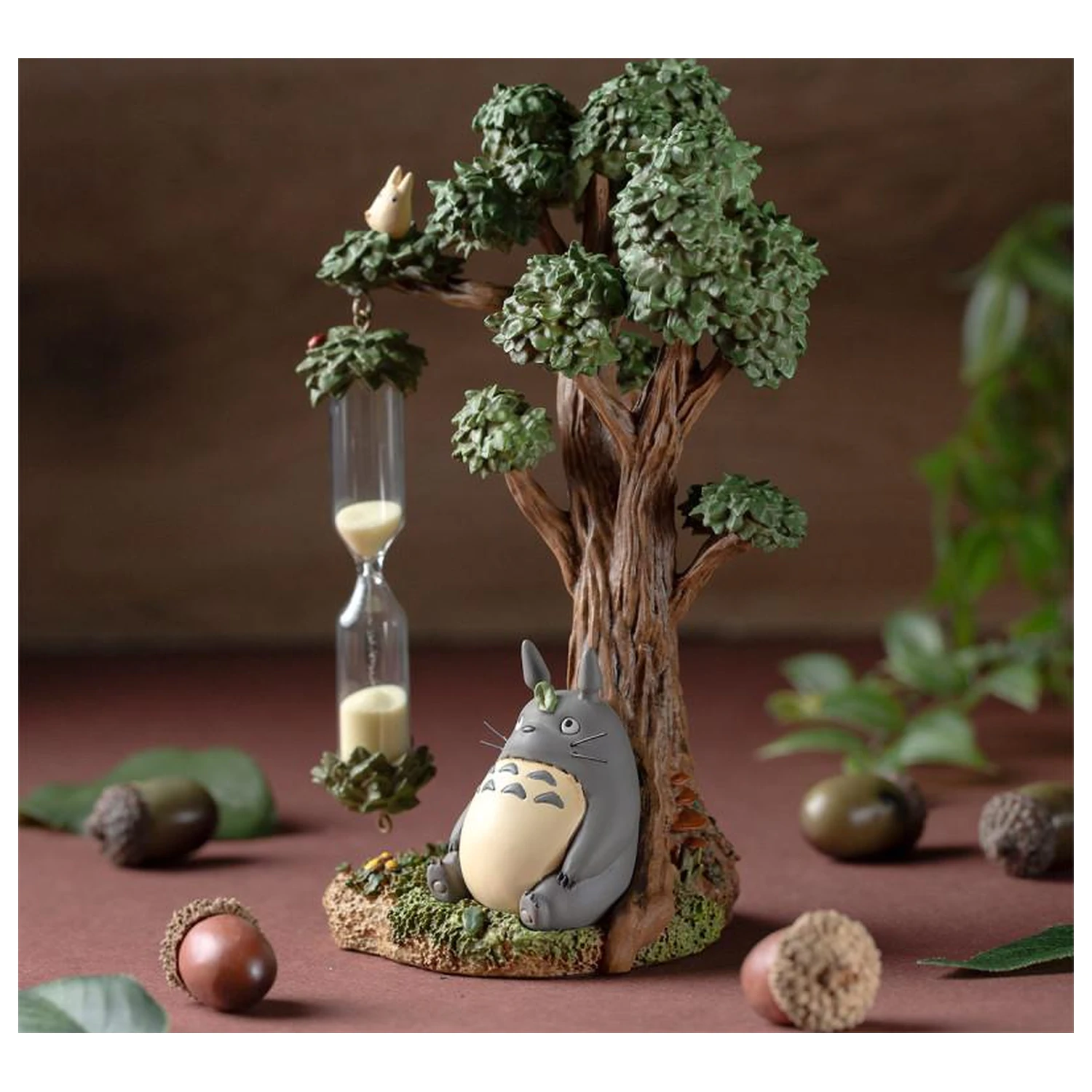 My Neighbor Totoro Camphrier & Totoro Diorama Pískové hodiny 16 cm fotografii produktu