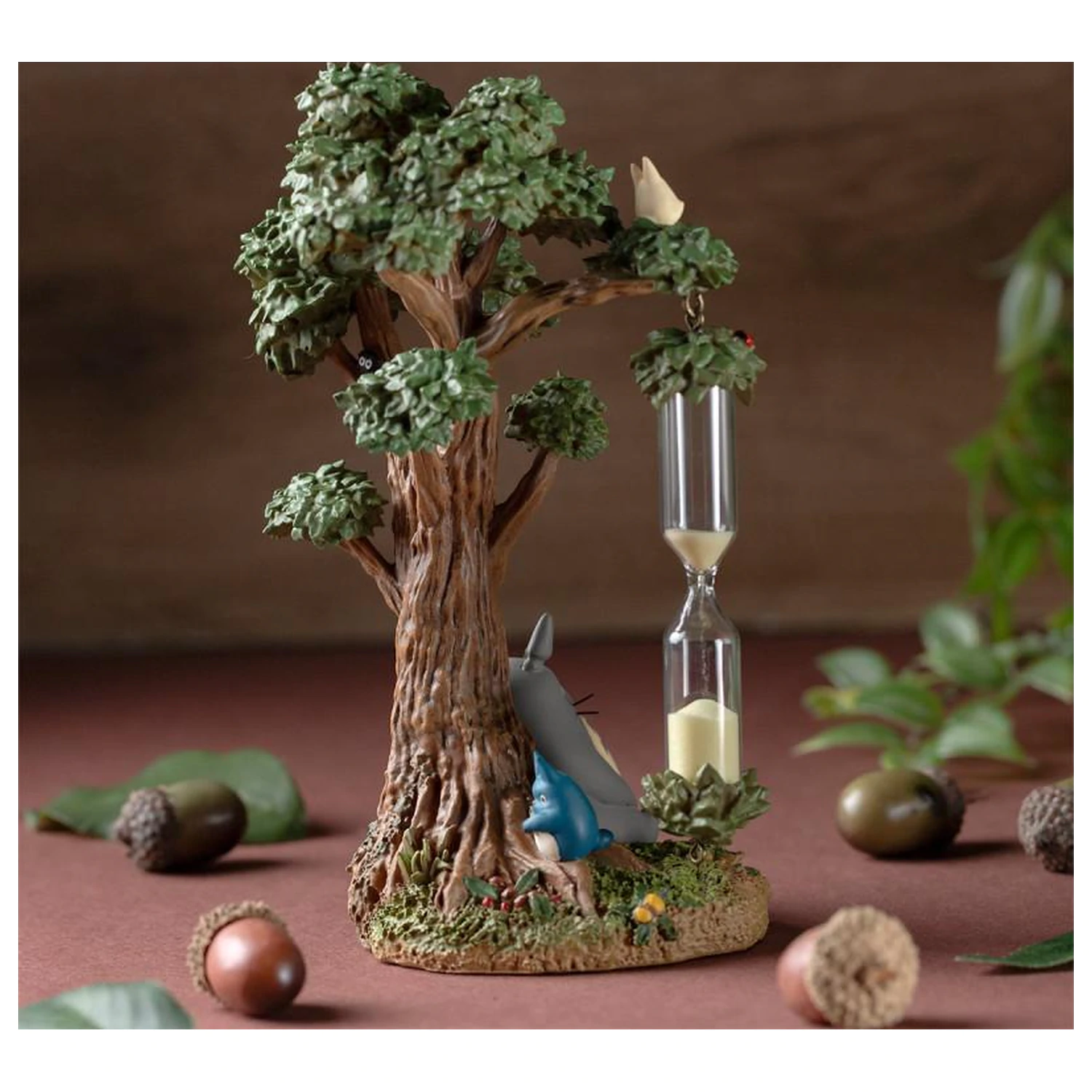 My Neighbor Totoro Camphrier & Totoro Diorama Pískové hodiny 16 cm fotografii produktu