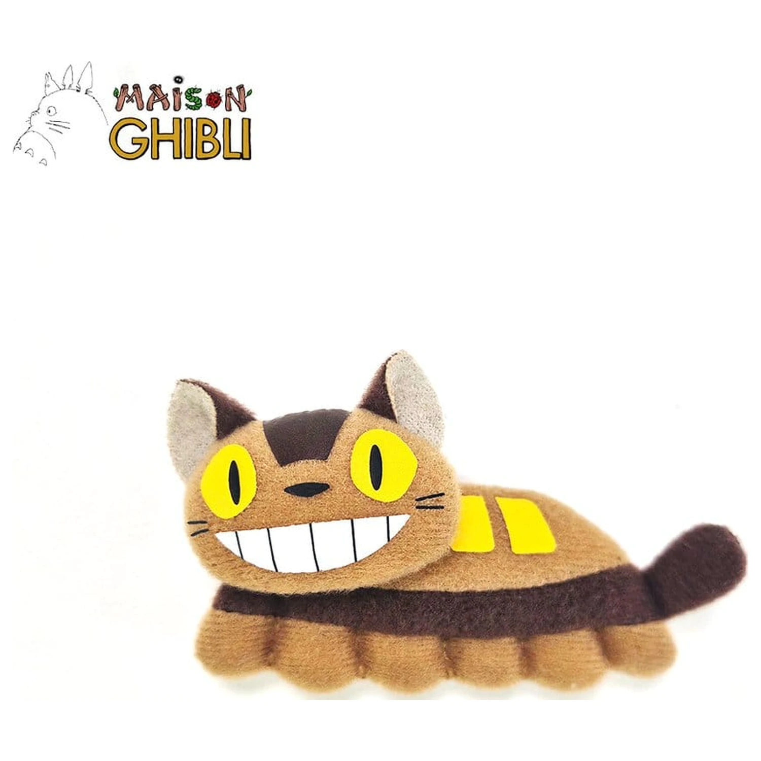 My Neighbor Totoro Mini plyšový magnet Catbus 7 cm fotografii produktu