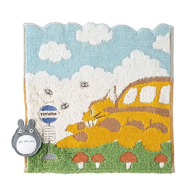 Můj soused Totoro Mini ručník Catbus na cestě 25 x 25 cm fotografii produktu