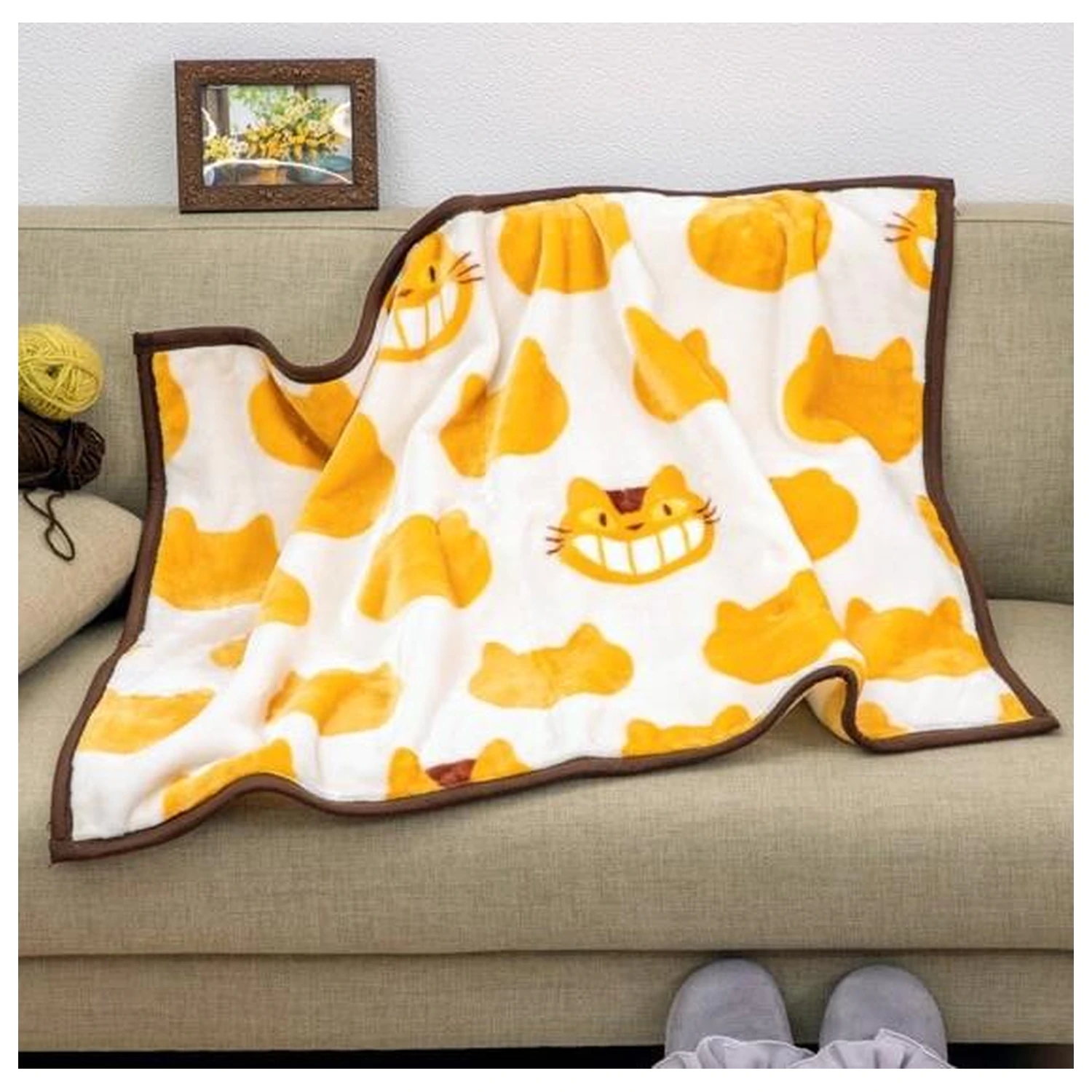 My Neighbor Totoro Catbus Plaid deka 70x100cm fotografii produktu