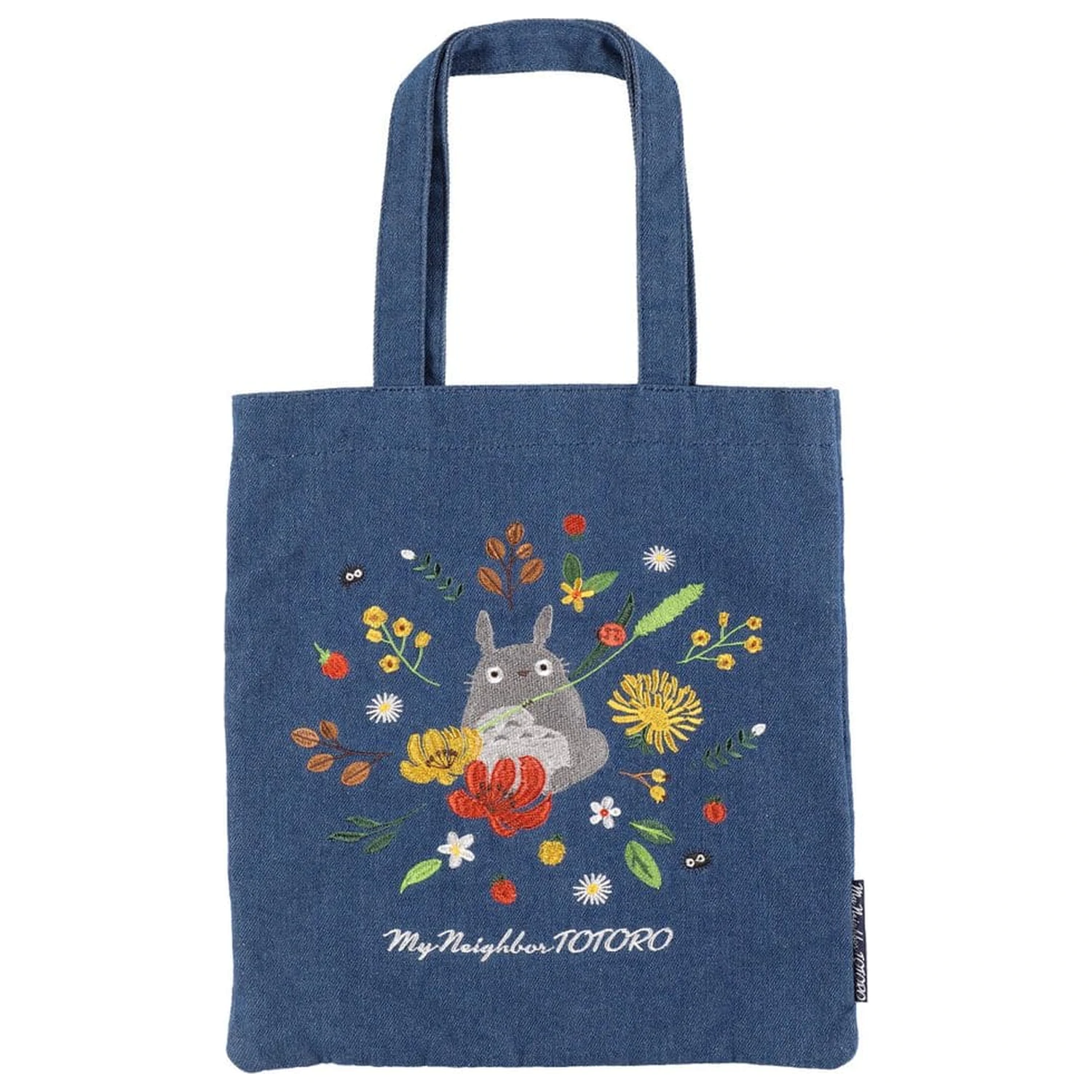 My Neighbor Totoro Plátěná taška Denim Totoro & Flower Wreath fotografii produktu