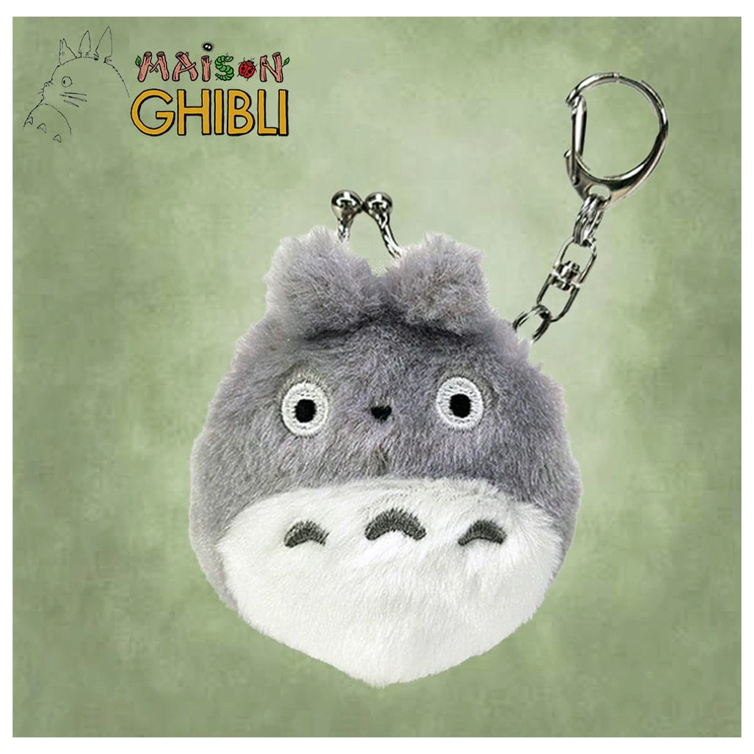My Neighbor Totoro Funwari Mini plyšová mincovní kabelka Big Totoro fotografii produktu