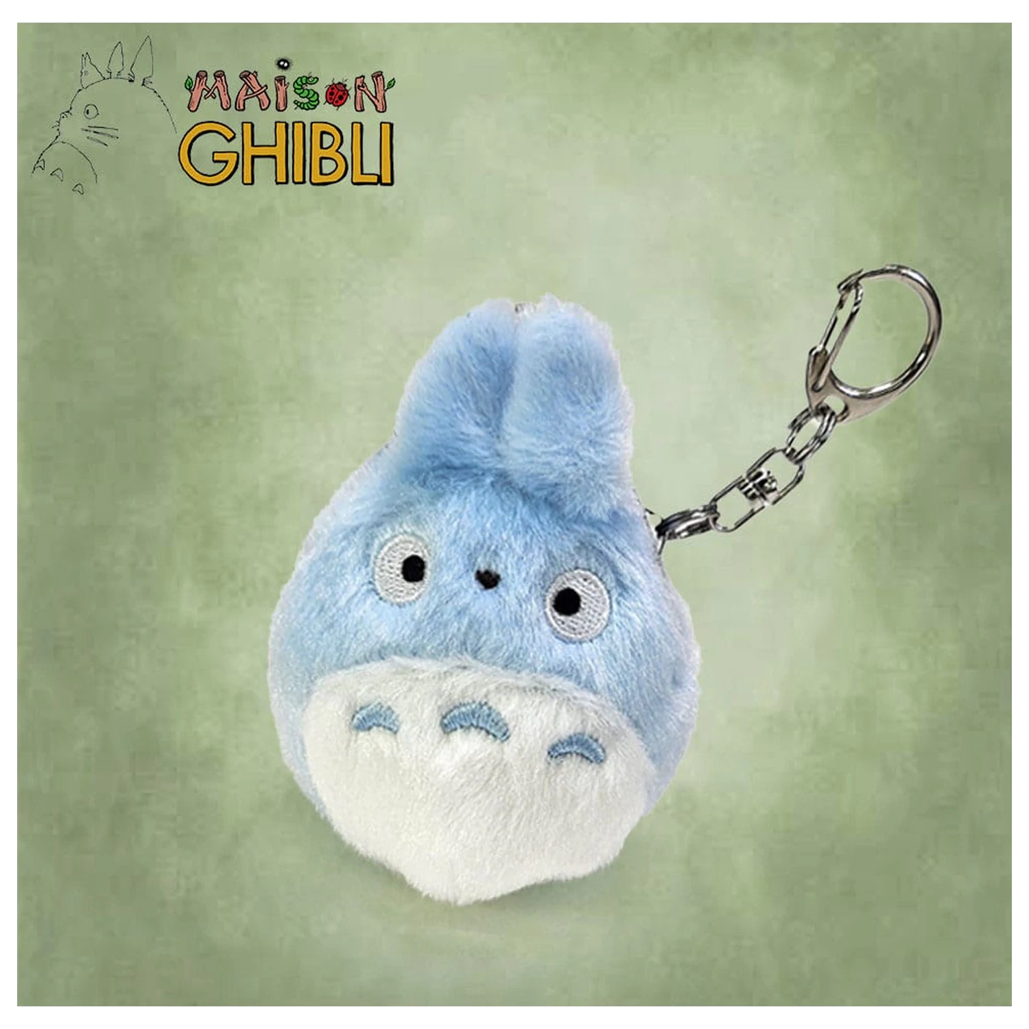 My Neighbor Totoro Funwari Mini plyšová peněženka na mince Medium Totoro fotografii produktu