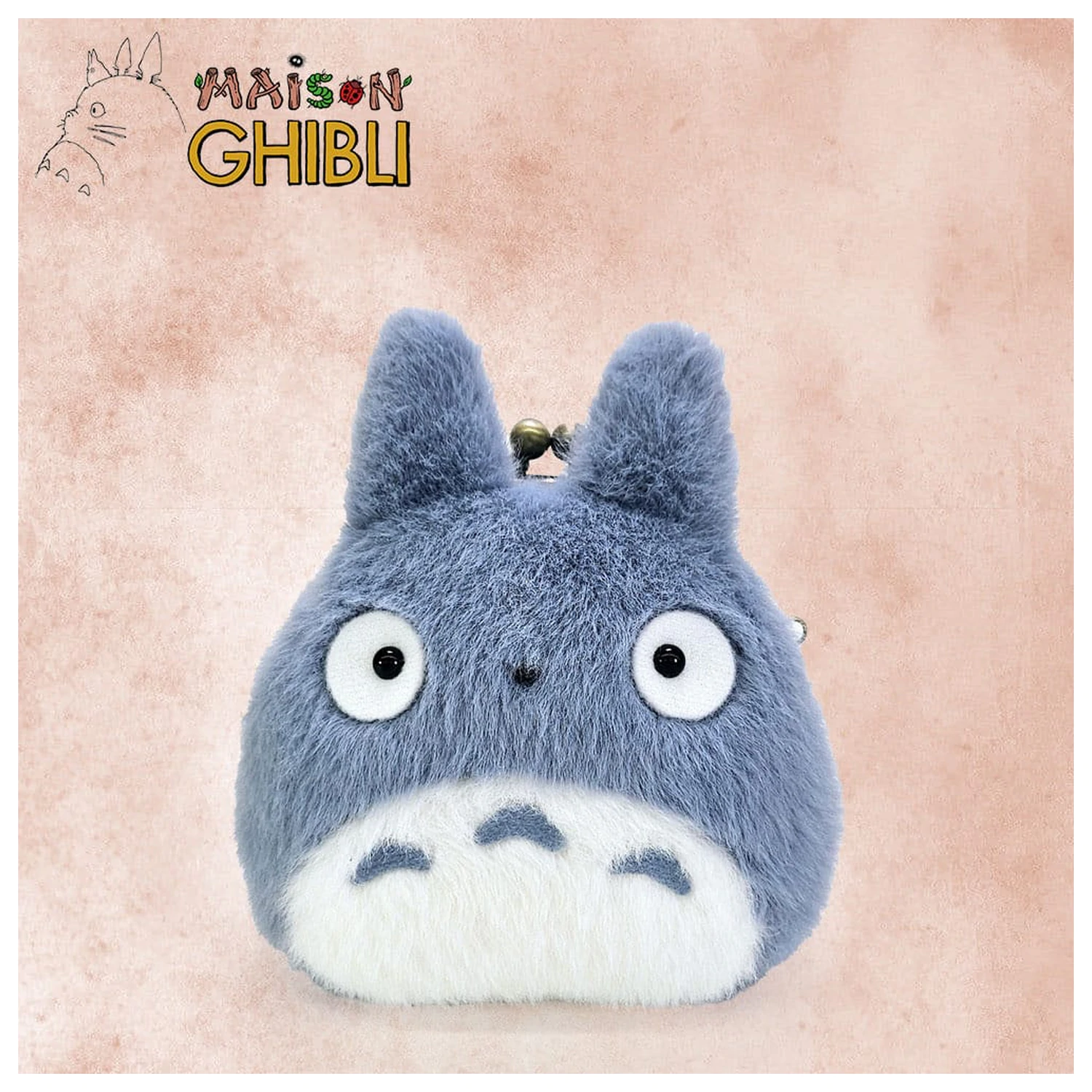 My Neighbor Totoro Funwari plyšová peněženka na mince Střední Totoro fotografii produktu