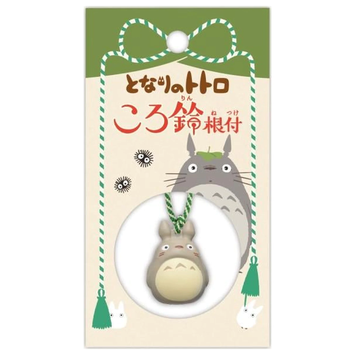 Můj soused Totoro šedý Totoro pásek zvonek Netsuke fotografii produktu