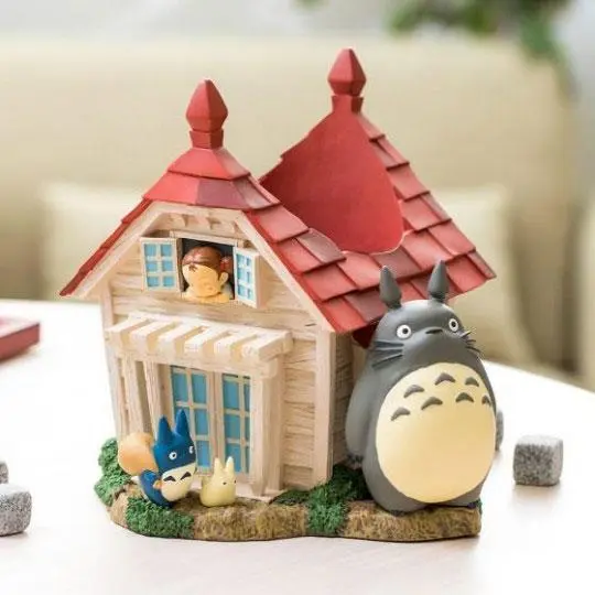 My Neighbor Totoro Diorama / Úložný box Domeček & Totoro fotografii produktu