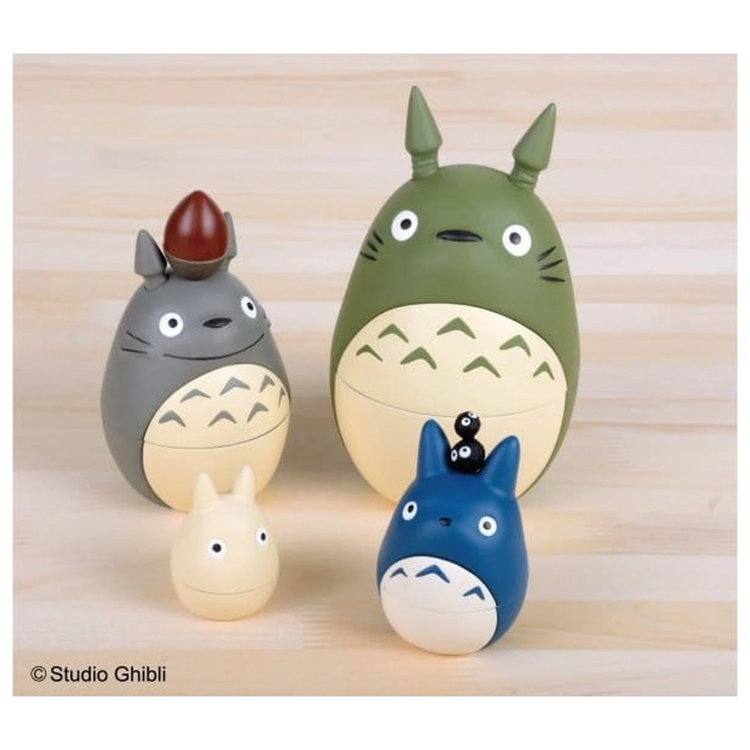 My Neighbor Totoro Matrjoška Mini figurky Totoro fotografii produktu