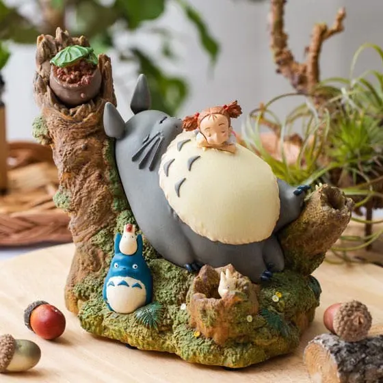 My Neighbor Totoro Hrací skříňka Mei taking a nap 14 cm fotografii produktu