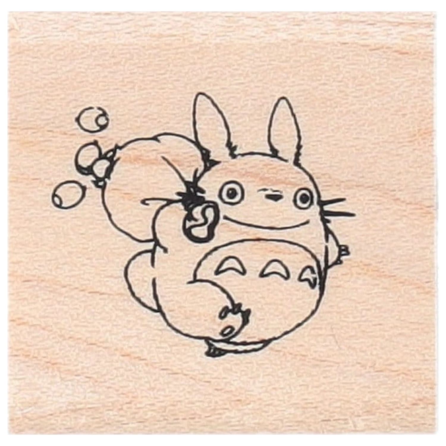 My Neighbor Totoro Razítko s taštičkou Middle Totoro & Acorns fotografii produktu