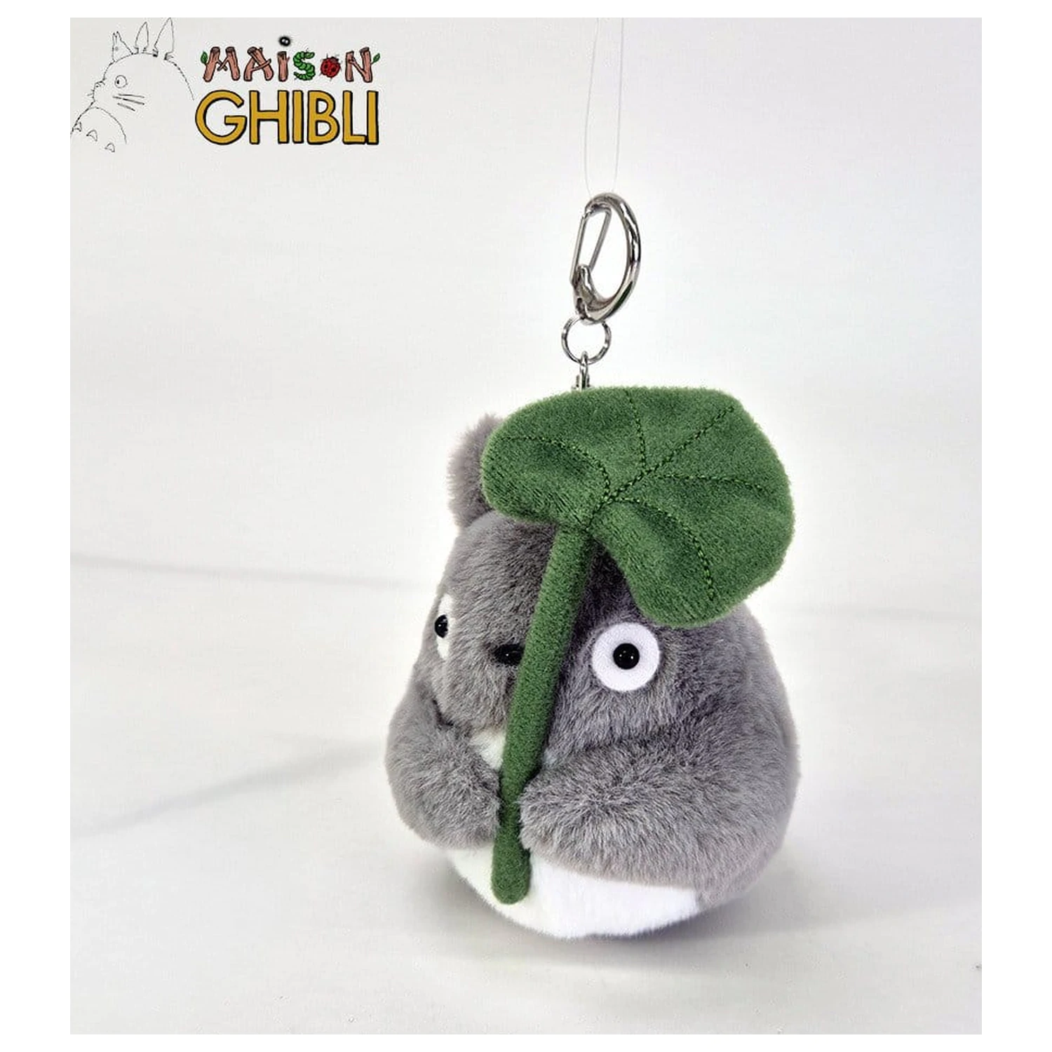 My Neighbor Totoro Nakayoshi klíčenka Velký Totoro s listem fotografii produktu