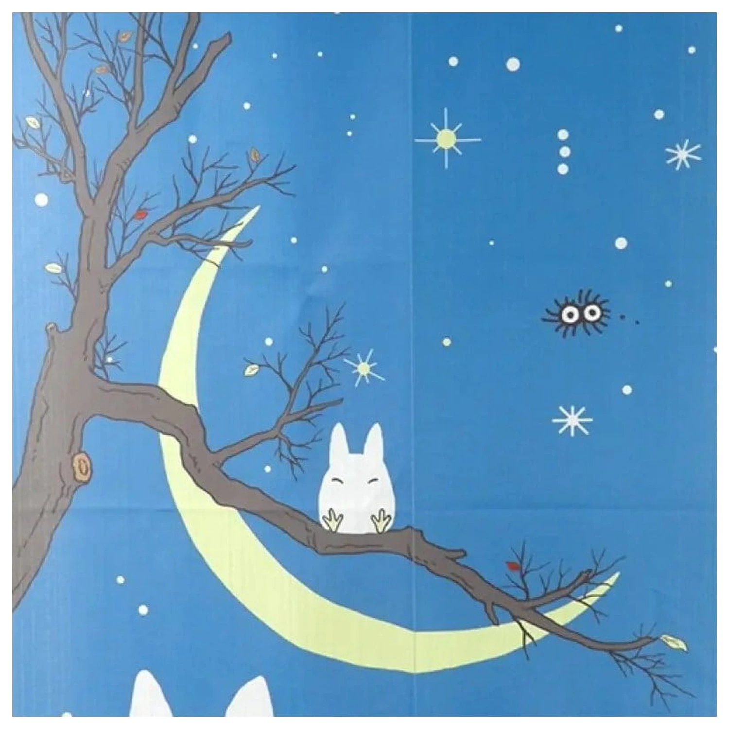 Můj soused Totoro Noren závěs Totoro & snowman fotografii produktu