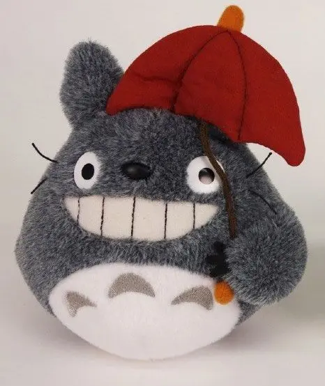 My Neighbor Totoro Plyšová figurka Totoro Red Umbrella 15 cm fotografii produktu
