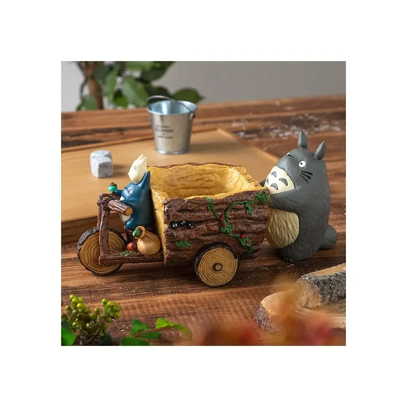 My Neighbor Totoro Diorama / Úložný Box Recycle Totoro 13 cm fotografii produktu