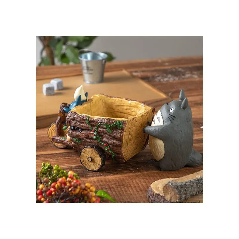 My Neighbor Totoro Diorama / Úložný Box Recycle Totoro 13 cm fotografii produktu
