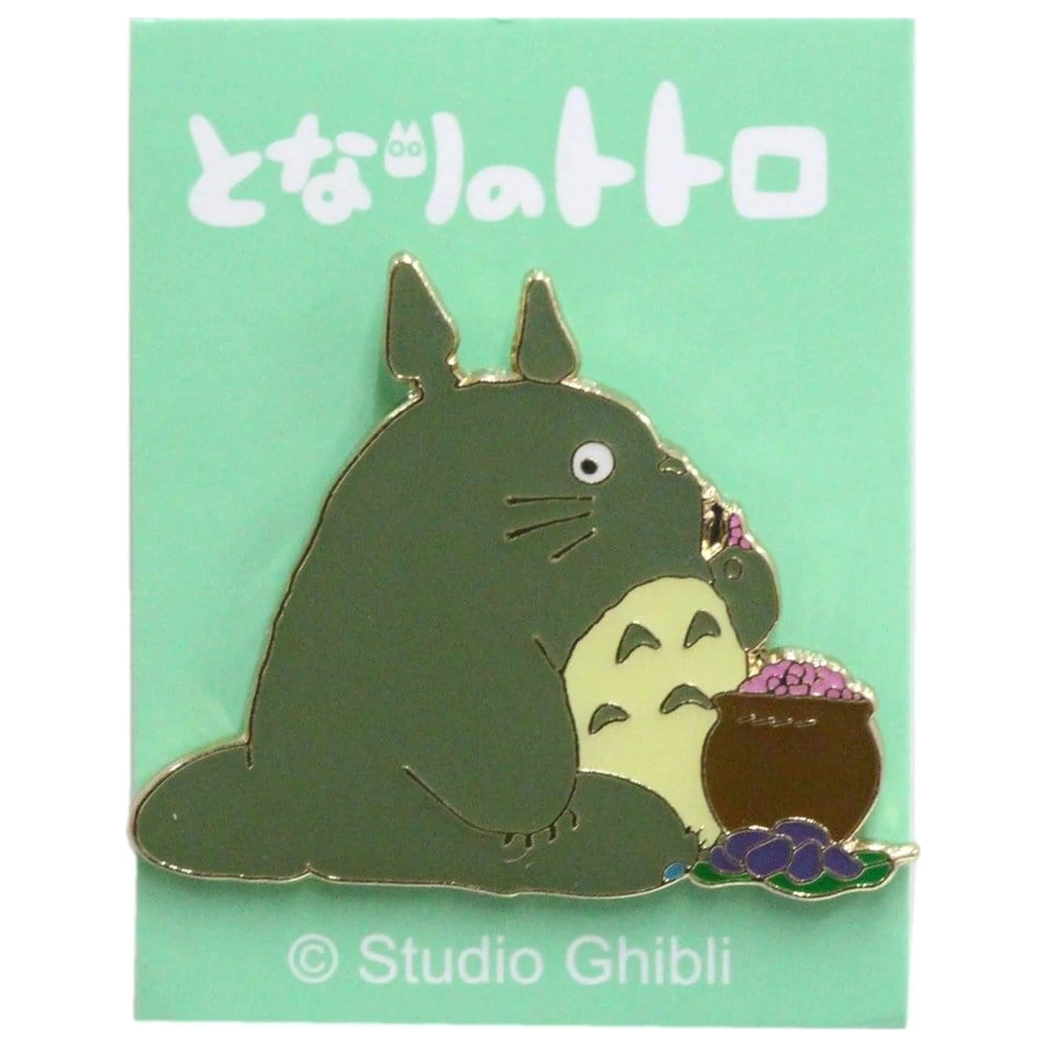 My Neighbor Totoro odznáček Sedící Big Totoro fotografii produktu