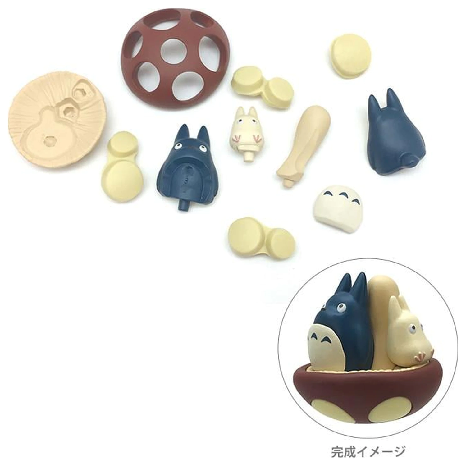 Můj soused Totoro malá přestávka Kumukumu figurka 5cm fotografii produktu