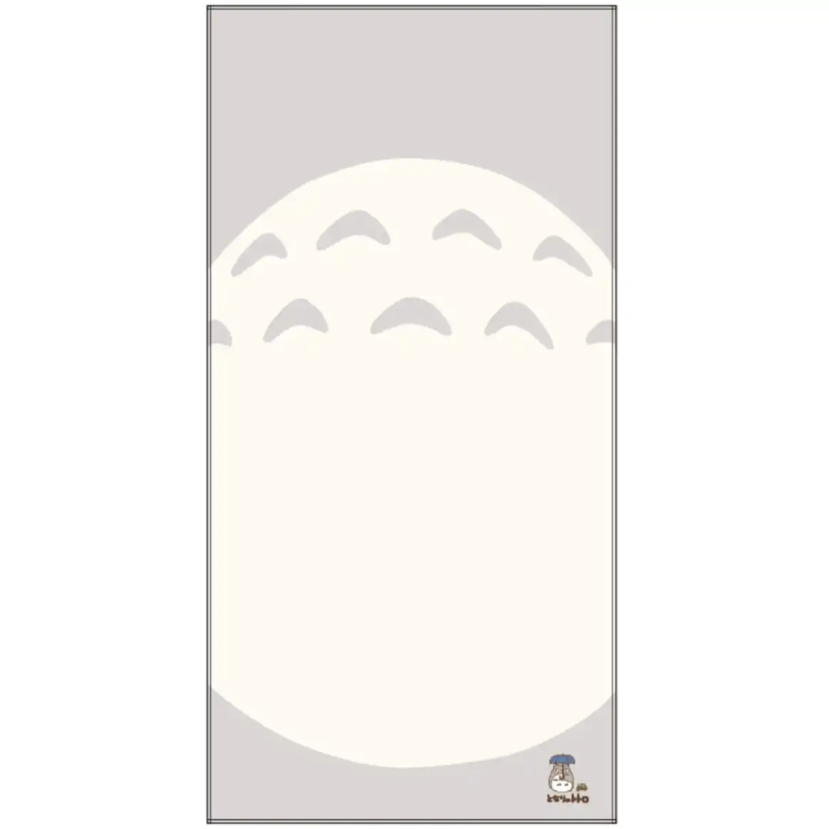 My Neighbor Totoro Velká osuška Totoro's Belly 60 x 120 cm fotografii produktu