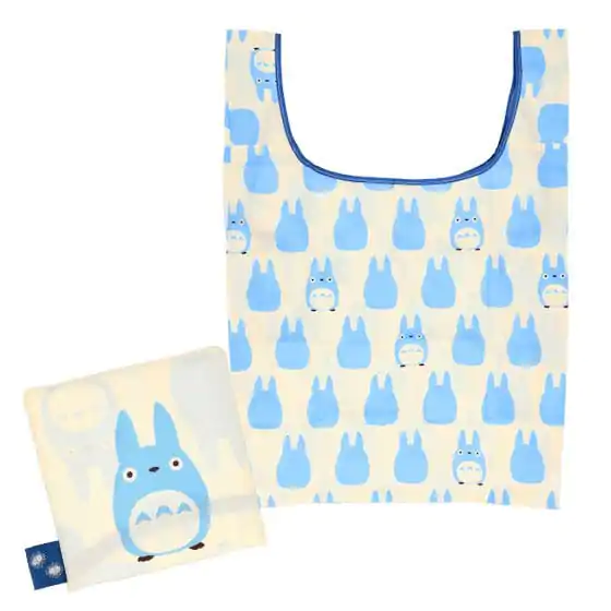 My Neighbor Totoro Tote Bag Totoro Silhouette Modrá taška fotografii produktu