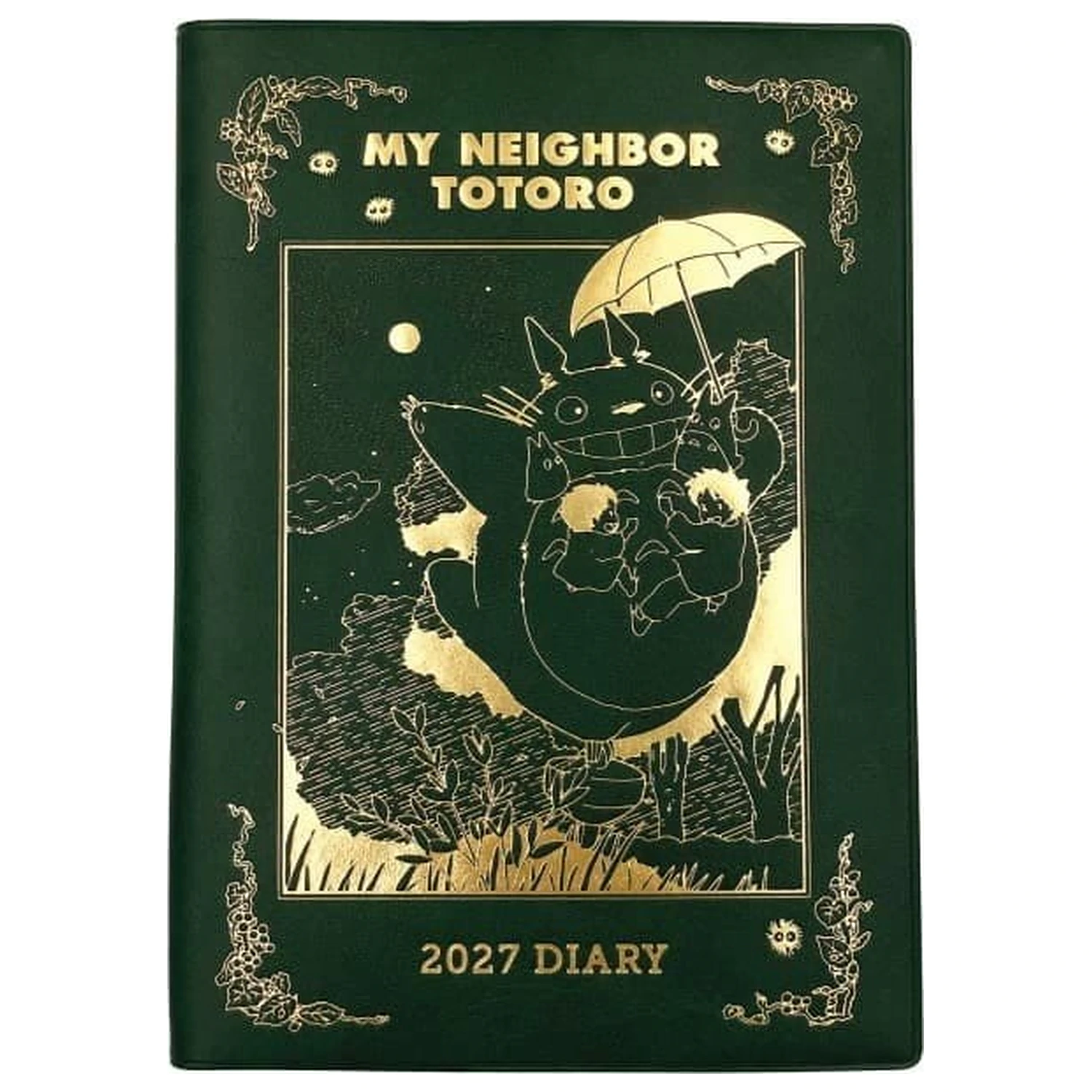 My Neighbor Totoro deník Totoro káča zeleno zlatá fólie fotografii produktu